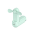 3-in-1 Portable Folding Fan Green